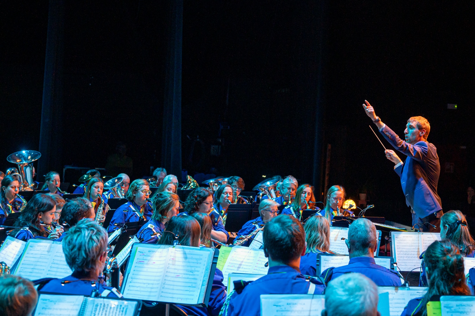 Harmonie concert in theater